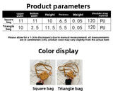 Cheese Costume Bag, Small Novelty Thin PU Leather Cheese Bag, Fanny Pack, Not for Everyday Wear