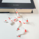 Porch Goose Kindle Dust Plug Charm, Phone Charm for IPhone, Cute Charm, Dainty Charm