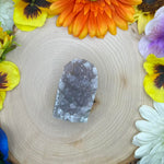Light Amethyst Geode Cluster Freeform