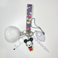 Boy Mouse Safety Keychain