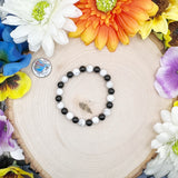 *PREORDER* 8mm Chess/Go Themed Gemstone Bracelet